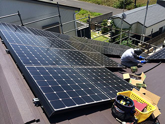 太陽光発電写真